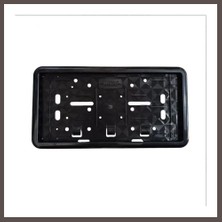 Bezos Çerçeveli Motosiklet Plakalık Plaka Altlığı Siyah 26X17CM 1 Adet ECO123