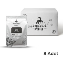 Addis Ababa Coffee - Lemmu Blend - Dark Roast - Sert Içim - 1000 Gr. x 8 Adet (8 Kg)