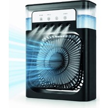 MiraLive Masaüstü Püskürtmeli Serinletici Fan 5 Sisleme, 3 Fan Hızı, 7 Renk Ambiyans Işığı