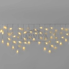 Larviya IP65 Dış Mekan Saçak LED Amber (3.5x1) Beyaz Çakarlı