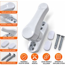 Belirtilmemiş Metal Gövde Pimapen Pvc Pencere Kapı Çekmeli Çocuk Emniyet Kilidi 1 Adet