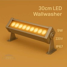 Larviya 30CM 9W LED Wallwasher Amber
