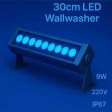 Larviya 30CM 9W LED Wallwasher Mavi