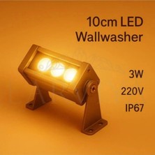 Larviya 10CM 3W Wallwasher Amber