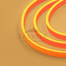 Larviya 12V Neon LED Turuncu 50 M