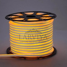 Larviya 220V Neon LED Amber 50 M