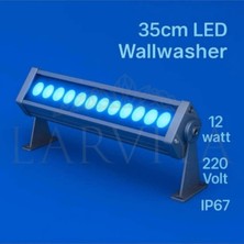 Larviya 35CM 12W LED Wallwasher Mavi