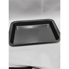 Odea 42×29 Teflon Fırın Tepsisi, Siyah, Dayanıklı ve Pratik Kullanım