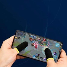 MiraLive E-Spor Parmak Eldivenleri 4'lü - Pubg Oyun Eldiveni Ter Geçirmez 2 Çift - 4 Parmaklık