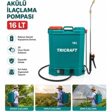 8756 Akülü Sırt Tipi Ilaçlama Pompası, 8756TRCRFT