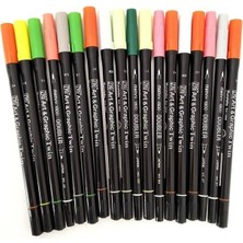 Odea Zig Art&graphic Twin Tut-80 ve Marvy Brush Kalem Seti-18 Adet Set