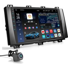 Ugar Seat Ateca Cupra 2016-2021 Için Uyumlu Android 15 Araç Radyosu Kablosuz Carplay ve Android Auto, 8 GB+128 Gb, Bluetooth, Wifi, Dsp, Dab+, Gps Navigasyon Özellikli 9 Inç Dokunmatik Ekranlı Radyo
