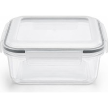 Odea 1400 ml Sızdırmaz Şeffaf Contalı Kilitli Saklama Kabı, Pp Plastik Gıda Saklama Kutusu, Kapaklı Buzdolabı Düzenleyici, Mutfak ve Erzak Kabı, Istiflenebilir Çok Amaçlı Organizer (Asorti Renk