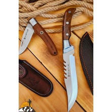 Odea Ceviz Sap Outdoor Kamp Bıçağı Çakısı Piknik Bıçak Çakı Mutfak Şef Bıçağı Kılıflı (Kmp-01)