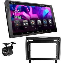 Ugar Mercedes-Benz Slk (R171) 2004-2011 Için Uyumlu Android 15 Araç Radyosu Kablosuz Carplay ve Android Auto, 8 GB+128 GB Bellek, Bluetooth, Wlan, Dsp, Dab+, Gps Navigasyon Özellikli 9 Inç Dokunmatik