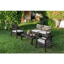 Odea SY-2492 Solemare 2'li Bahçe Oturma Grubu Koltuk Takımı