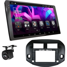 Ugar Toyota Rav 4 2006-2012 Için Uyumlu Android 15 Araç Radyosu Kablosuz Carplay ve Android Auto, 8 GB+128 GB Bellek, Bluetooth, Wifi, Dsp, Dab+, Gps Navigasyon Özellikli 10 Inç Dokunmatik Ekranlı