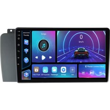 Wessleco Android 15 Araba Radyo Video Multimedya Oynatıcı, Volvo XC70 V70 S60 2000-2009 Için 9 Inç Dokunmatik Ekran Radyo Bluetooth ve Navigasyon ile Tak ve Çalıştır Araba Aksesuarları Ve, HM610
