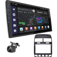 Ugar Volkswagen Touareg 2002-2010 Için Uyumlu Android 15 Araç Radyosu Kablosuz Carplay ve Android Auto, 8 GB+128 GB Bellek, Bluetooth, Wifi, Dsp, Dab+, Gps Navigasyon Özellikli 9 Inç Dokunmatik