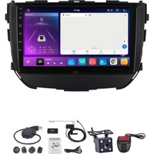 Wessleco Android 16 Araba Stereo Video Multimedya Oynatıcı, Suzuki Breeza 2015-2019 Için 9 Inç Dokunmatik Ekran Radyo Bluetooth ve Navigasyon ile Tak ve Çalıştır Araba Aksesuarları Ve, HM601