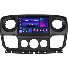 Wessleco Android 15 Araba Radyo Video Multimedya Oynatıcı, Renault Master3 2010-2018 Için 9 Inç Dokunmatik Ekran Radyo Bluetooth ve Navigasyon ile Tak ve Çalıştır Araba Aksesuarları Ve, HM606