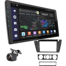 Ugar Bmw 3 Serisi (E90/91/E92/E93) 2004-2012 ile Uyumlu Android 15 Araç Radyosu Kablosuz Carplay ve Android Auto, 8 GB+128 GB Bellek, Bluetooth, Wlan, Dsp, Dab+, Gps Nav Özellikli 9 Inç Dokunmatik