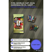 MiraLive Fıfa World Cup 2026 Futbolcu Kartı Adrenalyn Xl Koleksiyon Oyunu 8 Adet BX-316319
