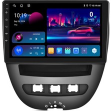 Wessleco Android 15 Araba Radyo Video Multimedya Oynatıcı, Toyota Aygo 2005-2014 Için 9 Inç Dokunmatik Ekran Radyo Bluetooth ve Navigasyon ile Tak ve Çalıştır Araba Aksesuarları Ve, HM602