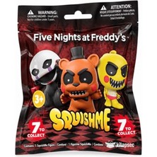 MiraLive Five Nights At Freddy's Squishme Sıkılabilir Stres Figürü - Seri 2, Sürpriz Tekli Paket BX-316286