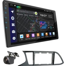 Ugar Seat Leon 3 Ateca 2012-2020 Için Uyumlu Android 15 Araç Radyosu Kablosuz Carplay ve Android Auto, 8 GB+128 Gb, Bluetooth, Wlan, Dsp, Dab+, Gps Navigasyon Özellikli 9 Inç Dokunmatik Ekranlı Radyo