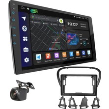 Ugar Peugeot 607 2004-2010 Için Uyumlu Android 15 Araç Radyosu Kablosuz Carplay ve Android Auto, 8 GB+128 Gb, Bluetooth, Wifi, Dsp, Dab+, Gps Navigasyon Özellikli 9 Inç Dokunmatik Ekranlı Radyo