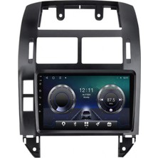 Wessleco Android 15 Araba Radyo Video Multimedya Oynatıcı, Volkswagen Polo Mk4 2004-2009 Için 9 Inç Dokunmatik Ekran Radyo Bluetooth ve Navigasyon ile Tak ve Çalıştır Araba Aksesuarları Ve, HM603