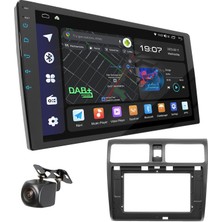 Ugar Android 15 Araba Radyosu Suzuki Swift 2004-2010 Için Uyumlu; Dzire 2008-2010 Kablosuz Carplay ve Android Auto, 8GB+128GB, Bluetooth, Wifi, Dsp, Dab+, Gps Navigasyon Özellikli 10 Inç Dokunmatik