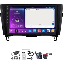 Wessleco Android 15 Araba Radyo Video Multimedya Oynatıcı, Nissan Qashgai 2013-2017 Için 9 Inç Dokunmatik Ekran Radyo Bluetooth ve Navigasyon ile Tak ve Çalıştır Araba Aksesuarları Ve, HM607