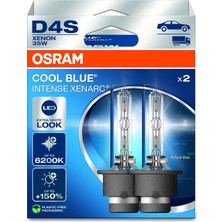 Nelix 66440CBN-2HB Xenarc Cool Blue Intense D4S Xenon - 6200K ile Daha Beyaz Xenon Karakteri