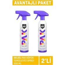 Pak Mucize Köpük Temizleyici Sprey 500 ml x 2 Adet