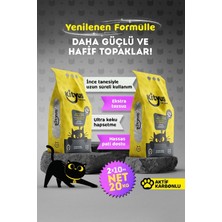 Aktif Karbonlu 10 Lt 2li Ince Taneli Bentonit Kedi Kumu