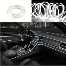 Araç Içi Torpido Ledi Şerit LED Ip LED Neon Beyaz 2 Metre