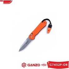 Ganzo  Turuncu Katlanır Çakı G7452P-OR