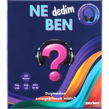 Ne Dedim Ben Bluetooth Kulaklıklı Kelime Tahmin Oyunu