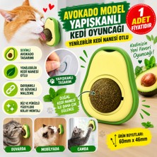 Milas Toptan Avokado Model Yapışkanlı Kedi Oyuncağı Yenilebilir Kedi Nanesi Otu (Adet Fiyatıdır)