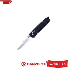Ganzo Siyah Katlanır Çakı - G746-1-BK