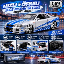 Akıllı Bayi Hızlı & Öfkeli 2002 Nissan Skyline Model Aracı Aby