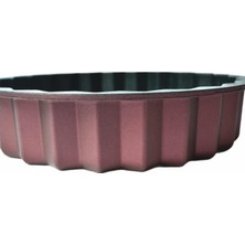 Akpa Granit Tart/kek Kalıbı, Model KT3079, Bordo KT3079