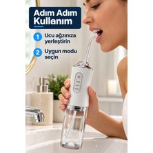 Akıllı Bayi Ağız Duşu Zayıf Güçlü ve Darbeli Mod Seçenekli Aby