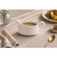 PALU GASTRO Sosluk Porselen Beyaz Bulaşık Makinesinde Yıkanabilir, 10X3 cm