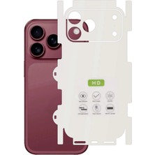 Forzacase iPhone 18 Pro Max ile Uyumlu Hydrogel Esnek Yan ve Arka Kapak Koruma Filmi - FC539