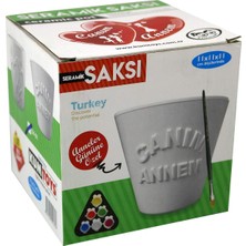 Done Seramik Saksı -Anneler Günü Kumtoys 52353