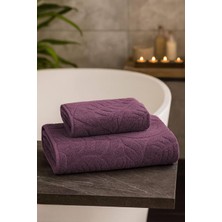 Mira Home 2 Parça Banyo El Yüz Havlusu Seti 90X150 + 50X90 cm Foliva