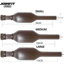 Joinfit Pro Ağırlık KEMERI-%100 Hakiki Deri - Fitness ve Vücut Geliştirme Bel Kemeri